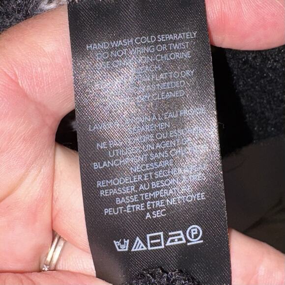 Anthropologie Slouchy V-Neck Distressed Sweater Oversized Soft Cozy SMALL - Picture 7 of 10